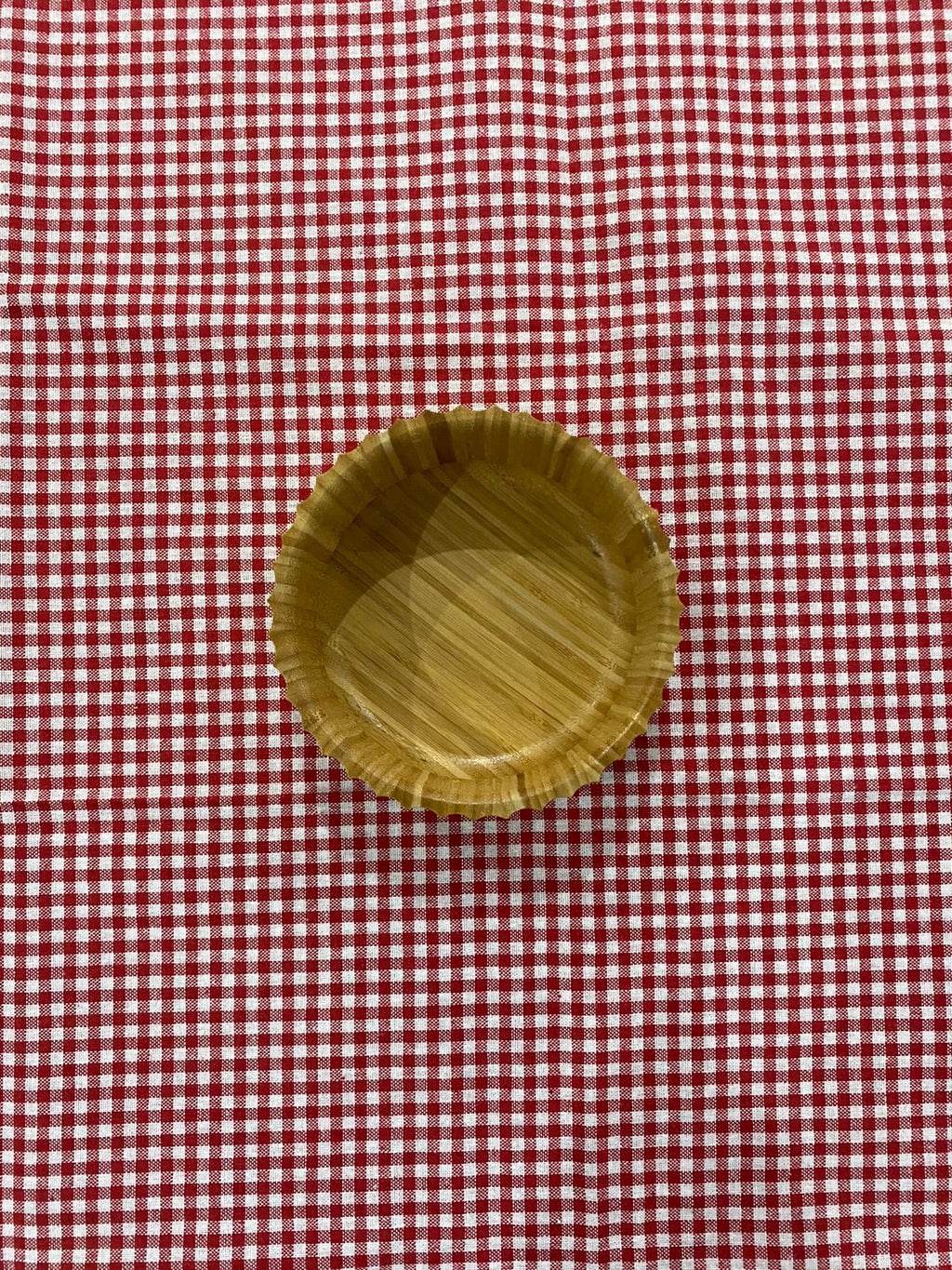 Bamboo Decorative Snack Bowl with Special Pattern - 5.5x5.5x2.4 Inch
