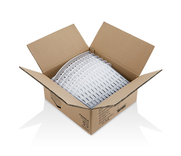 Luxury Maxi 6-Piece Refrigerator Organizer Set – Clear Storage Bins for Fridge, Cabinet & Shelf