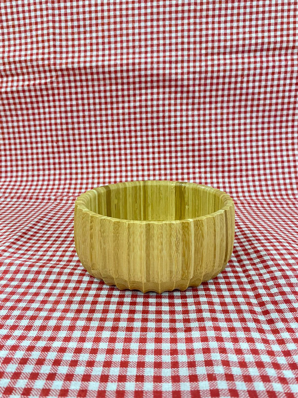 Bamboo Decorative Snack Bowl with Special Pattern - 5.5x5.5x2.4 Inch